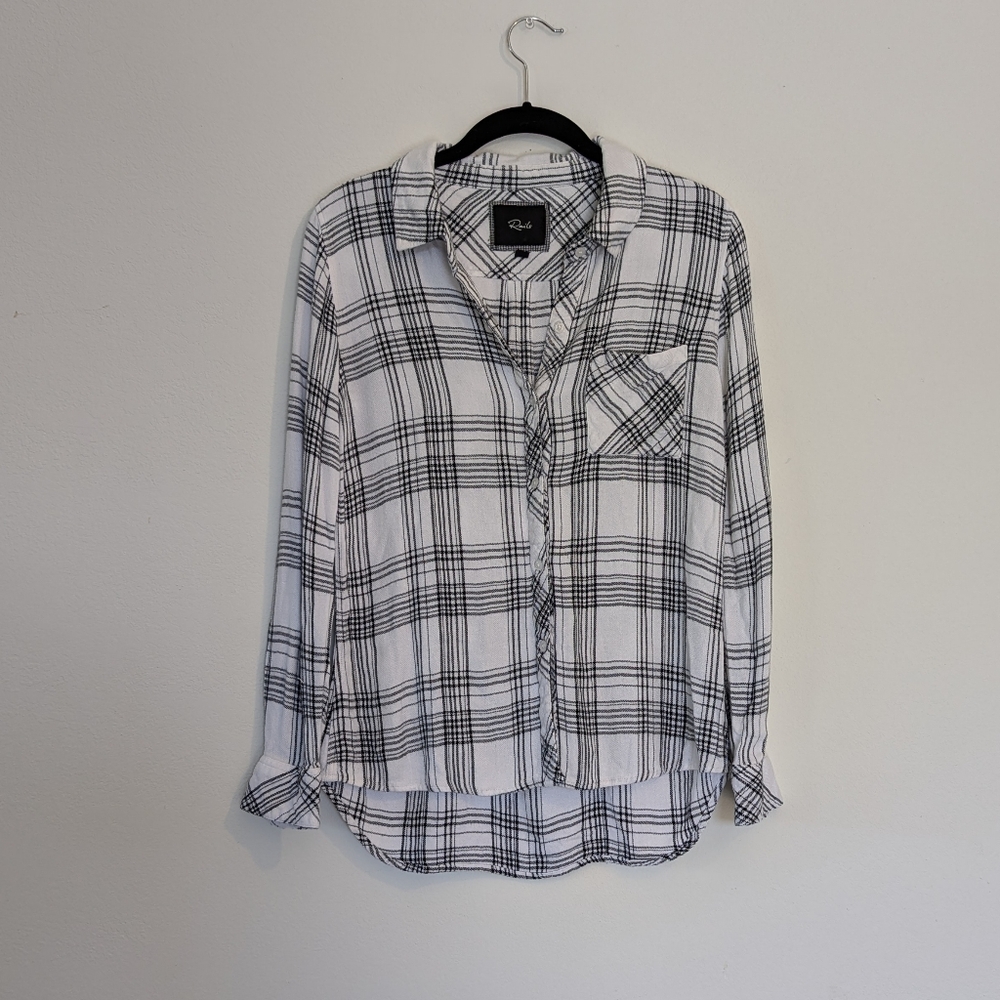 Rails Hunter Plaid Button Down Shirt Size Small